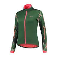 Kurtki rowerowe - Kurtka rowerowa damska Rogelli Vivid - miniaturka - grafika 1