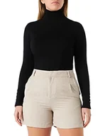 Spodenki damskie - United Colors of Benetton Bermudy damskie 48tfd900j szorty, szare 1p0, UK 10 - miniaturka - grafika 1