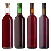 Domowy wyrób alkoholu - BUTELKI DO WINA NA WINO NALEWKI 750ml 0,75L BUTELKA SZKLANA 10szt Z KORKAMI - miniaturka - grafika 1