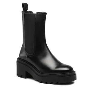 Botki Gino Rossi RST-CIRCLE-02 Czarny - GINO ROSSI - Botki damskie - miniaturka - grafika 1