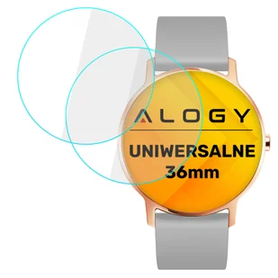2x Szkło hartowane Alogy na ekran 9H do Universal 36mm Diameter - Akcesoria do smartwatchy - miniaturka - grafika 13