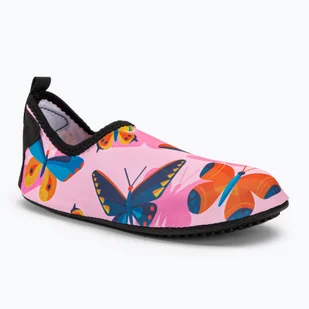 Buty do wody dziecięce AQUASTIC Aqua KWS065 różowe - Sprzęt do nurkowania - miniaturka - grafika 1
