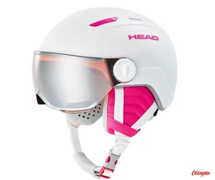Kask narciarski Head MAJA VISOR WHITE 2022/2023 - Kaski narciarskie - miniaturka - grafika 1