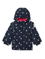 Kurtki i płaszcze dla dziewczynek - NAME IT Baby Girls NMFSNOW05 kurtka DOT FO kurtka, ciemny szafir, 80, Dark Sapphire, 80 cm - miniaturka - grafika 1