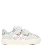 Buty dla chłopców - adidas Sneakersy VL Court 3.0 Shoes JP7878 Szary - miniaturka - grafika 1