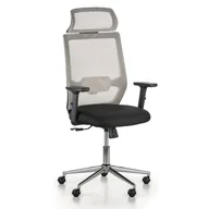 Fotele i krzesła biurowe - B2B Partner Krzesło biurowe EPIC, szare NF8688,OA2000/HY9606 - miniaturka - grafika 1
