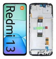 Części serwisowe do telefonów - WYŚWIETLACZ EKRAN LCD DO XIAOMI REDMI 13 4G RAMKA - miniaturka - grafika 1