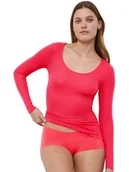 Koszulki i topy damskie - Triumph Koszulka w kolorze koralowym - miniaturka - grafika 1