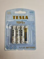 Baterie i akcesoria - Tesla TESLA bateria alkaliczna R3 AAA TOYS+ BOY [4x120] 4 szt - miniaturka - grafika 1
