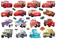 Zabawki kreatywne - Tatuaże dla Dzieci Cars, Zygzak (1 szt) samochód samochodzik - miniaturka - grafika 1