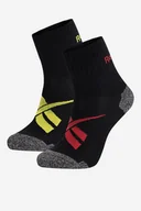 Skarpetki damskie - Reebok R0418-SS24 (2-pack) Czarny - miniaturka - grafika 1