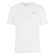 Koszulki męskie - Męska Koszulka z krótkim rękawem CRAFT CORE ESSENCE SS TEE 2 M 1915287-900000 – Biały - miniaturka - grafika 1