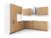 Meble kuchenne - Zestaw Mebli Kuchennych Bari 240X270-L/P Dąb Kamienny - miniaturka - grafika 1