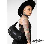 Portfele - Torebka Killstar Furor Slouch Bag - miniaturka - grafika 1