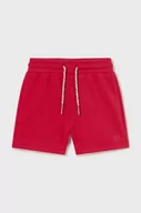 Spodnie i spodenki dla chłopców - Mayoral szorty niemowlęce kolor czerwony - miniaturka - grafika 1