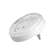 Gniazdka elektryczne - Orno polska Rozgałęźnik 3x2P z podświetleniem,R-35/S R-35/S - miniaturka - grafika 1