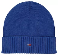 Czapki damskie - Tommy Hilfiger Czapka z małą flagą, głęboki indygo, Głębokie indygo, S-M - miniaturka - grafika 1
