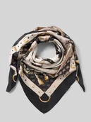 Apaszki i szaliki damskie - Chusta z nadrukiem z logo model ‘Kefiah’ - miniaturka - grafika 1