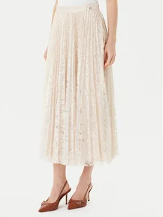 Guess Spódnica midi W5YD1E KCZ90 Złoty Regular Fit - Spódnice - miniaturka - grafika 1