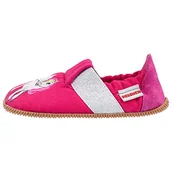 Kapcie damskie - Giesswein Kapcie dziewczęce Sommerach, Malina, 8 UK Child Narrow - miniaturka - grafika 1