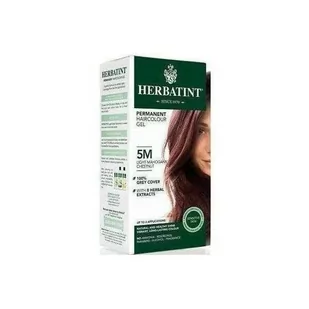 Herbatint Farba 150ml, Herbatint Farba 150ml: 5M Jasny Mahoniowy Kasztan - Farby do włosów i szampony koloryzujące - miniaturka - grafika 1