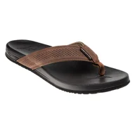 Klapki i japonki męskie - Męskie Japonki RIP CURL SOFT SAND OPEN TOE 119MOT_9 – Brązowy - miniaturka - grafika 1