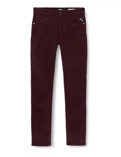 Replay spodnie męskie anbass, 458 Dark Wine, 33W / 36L - Spodnie męskie - miniaturka - grafika 1