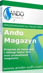 Program do obsługi magazynu i fakturowania ANDO Magazyn ESD - wersja elektroniczna - Programy finansowe i kadrowe - miniaturka - grafika 1