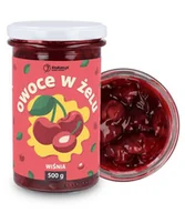 Dżem - KruKam Frużelina Owoce w żelu Wiśnia 500g - miniaturka - grafika 1