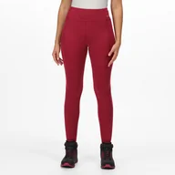 Spodnie damskie - Regatta Damskie Legginsy Holeen II Purpurowy, Rozmiar: 34 - miniaturka - grafika 1