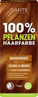 Farby do włosów i szampony koloryzujące - Sante Roślinna farba do włosów w proszku MAHAGONIROT - miniaturka - grafika 1