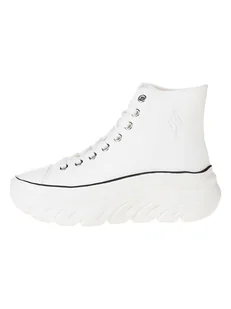 Skechers Sneakersy "Funky Street" w kolorze białym - Trampki damskie - miniaturka - grafika 1