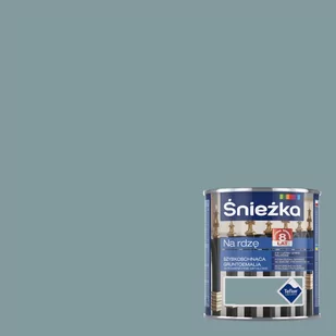 Śnieżka Śnieżka Gruntoemalia Na Rdzę połysk szara 650 ml - Farby do metalu - miniaturka - grafika 3