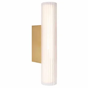 Kinkiet Fayette W0364 Maxlight LED 6W 3000K IP44 industrialny metalowy złoty - Lampy ścienne - miniaturka - grafika 1