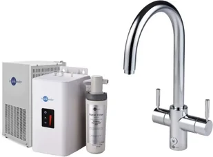 Zestaw INSINKERATOR HOT Bateria 4W1J chrom + chłodziarka, zbiornik i filtr 45357 CCZ - Baterie kuchenne - miniaturka - grafika 1
