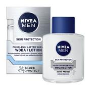 Balsamy po goleniu - NIVEA MEN Woda po goleniu Silver Protect 100ml - miniaturka - grafika 1