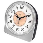 Zegary - JVD Budzik SRP890.1 z płynącym sekundnikiem uniwersalny 10430-uniw - miniaturka - grafika 1