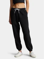 Spodnie sportowe damskie - Polo Ralph Lauren Spodnie dresowe Prl Flc Pnt 211943009003 Czarny Regular Fit - miniaturka - grafika 1