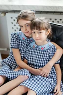 Sukienki i spódniczki dla dziewczynek - Sukienka Retro Rose - miniaturka - grafika 1