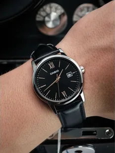 Zegarek ZEGAREK MĘSKI CASIO MTP-V002L-1B3 + BOX (zd224a) - Zegarki męskie - miniaturka - grafika 9