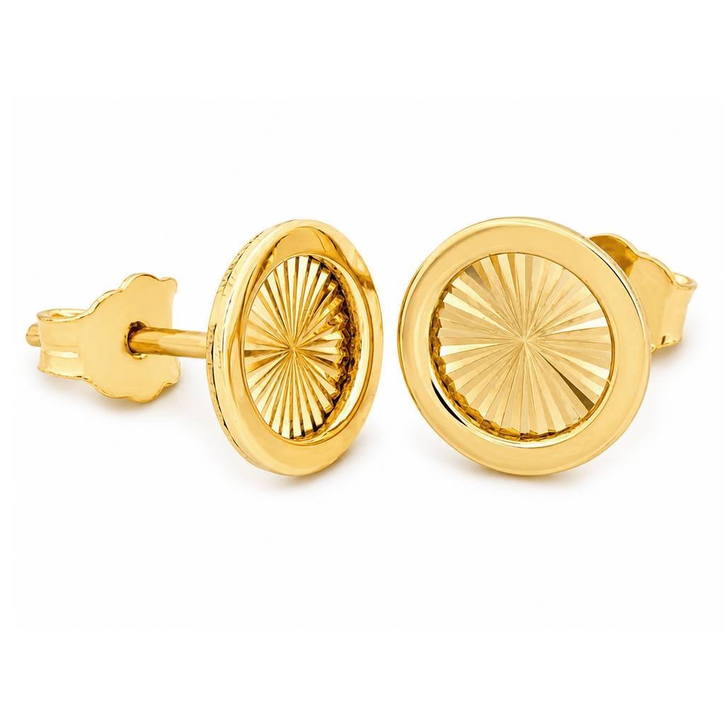 Kolczyki złote Au 585 diamentowane KL10938B