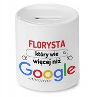 Skarbonki - Skarbonka Dla Florysty na Urodziny na Prezent z Nadrukiem ze Zdjęciem - miniaturka - grafika 1