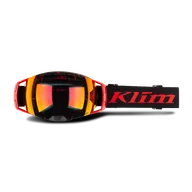 Gogle narciarskie - Gogle na Skuter Śnieżny Klim Aeon Goggle Tech Asphalt Tech Ognisty Czerwony - miniaturka - grafika 1