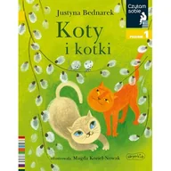 Książki edukacyjne - HarperCollins Czytam sobie - Koty i kotki w.2020 Justyna Bednarek - miniaturka - grafika 1