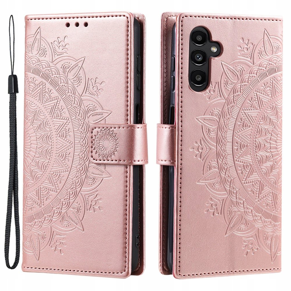 Etui Z Klapką Portfel Futerał Do Samsung Galaxy A15 Szkło Hartowane 9H