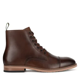 Trzewiki Gino Rossi DANTE-06 124AM Brązowy - Botki męskie - miniaturka - grafika 1