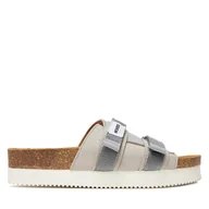 Klapki i japonki damskie - Klapki Novesta Partisan N358001-176768BIA Szary - miniaturka - grafika 1