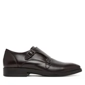 Półbuty męskie - Półbuty ECCO Milan Double Monk-Strap 52333401072 Brązowy - miniaturka - grafika 1