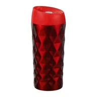 Kubki termiczne - Kubek termiczny 400ml czerwony JASPER - miniaturka - grafika 1
