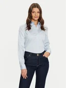 Koszule damskie - Guess Koszula W5RH31 WAF10 Błękitny Regular Fit - miniaturka - grafika 1